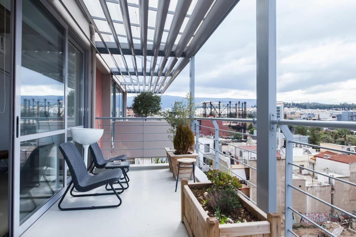 Апартаменты Penthouse With 360 View Of Athens And Private Gym Экстерьер фото
